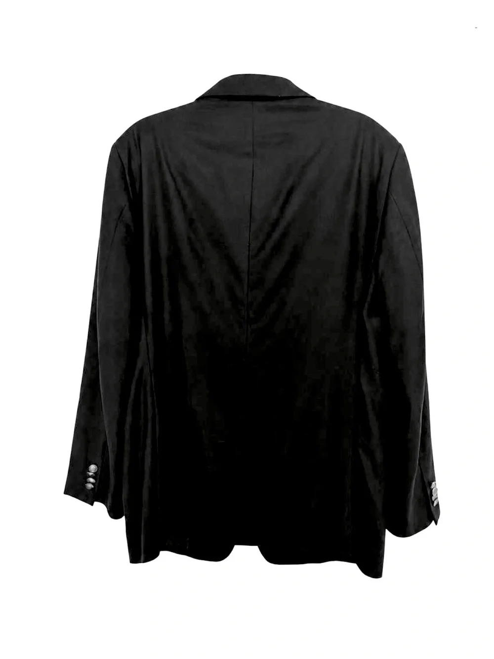 Classic Men's Black Two-Button Blazer